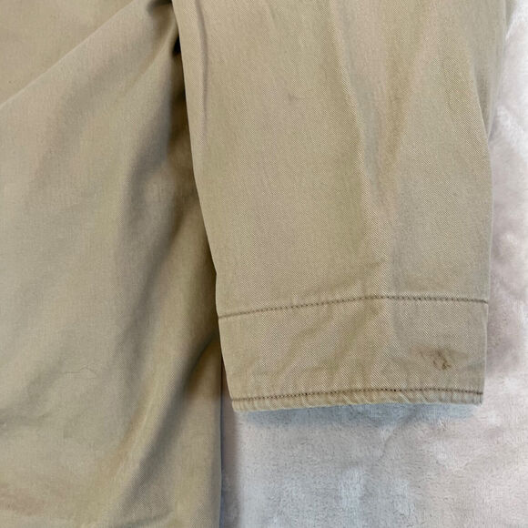 VTG Aberdeen Jacket Mens XL Tan Chore Coat Barn Outdoors Field Flannel Lined - Picture 14 of 16